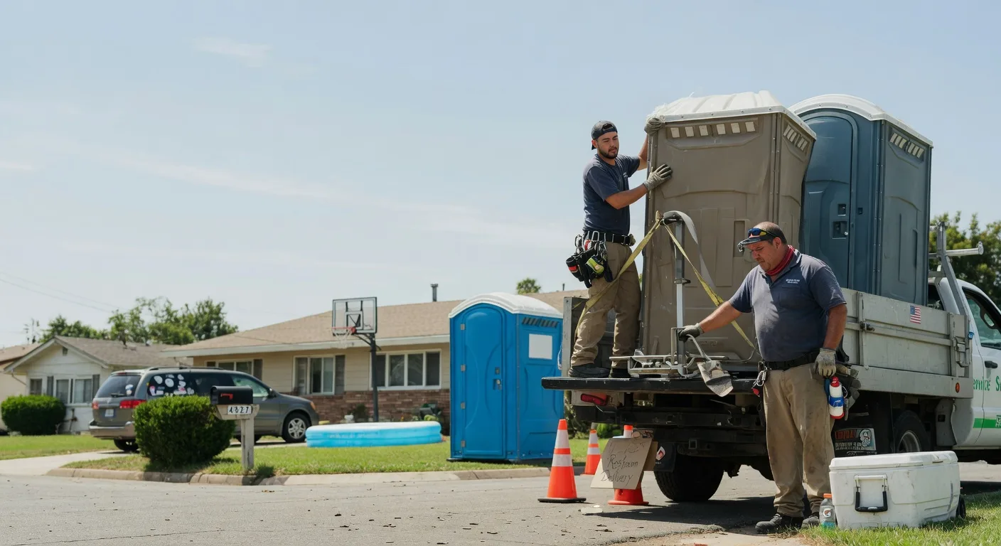 Porta Potty Rental in Amherst, OH near me