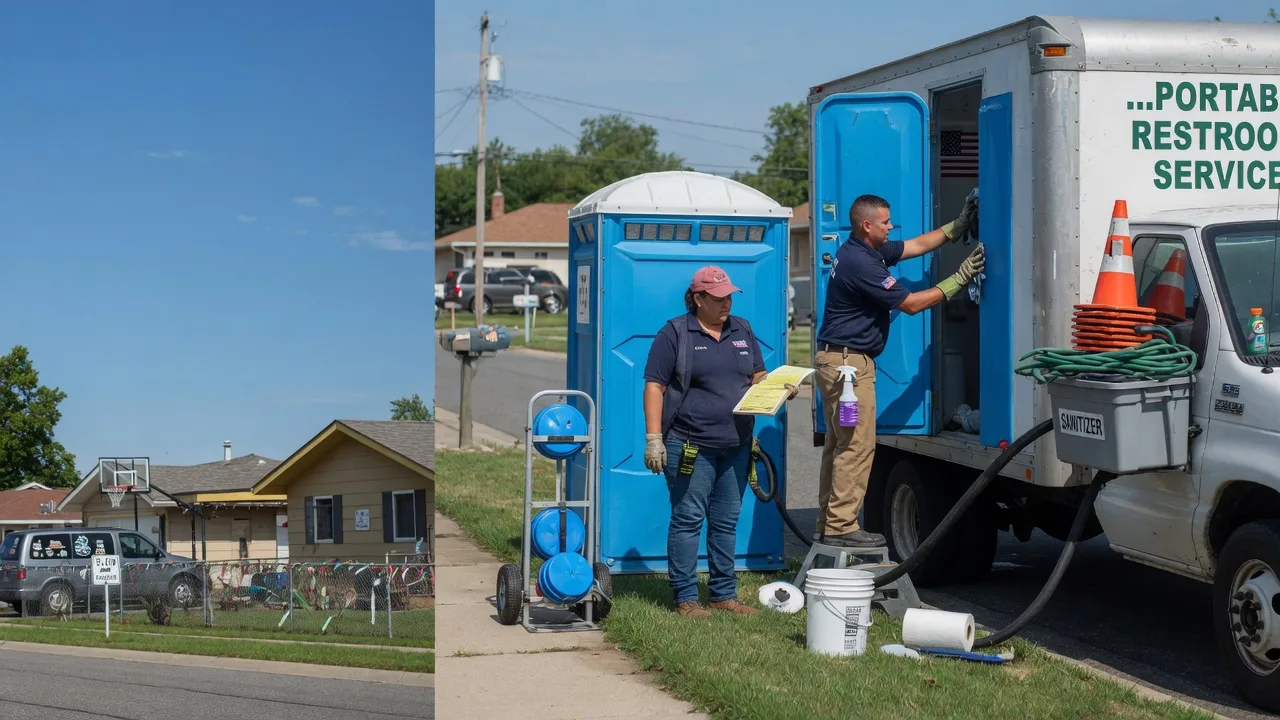 Portable Toilet Rental in Amherst, OH near me